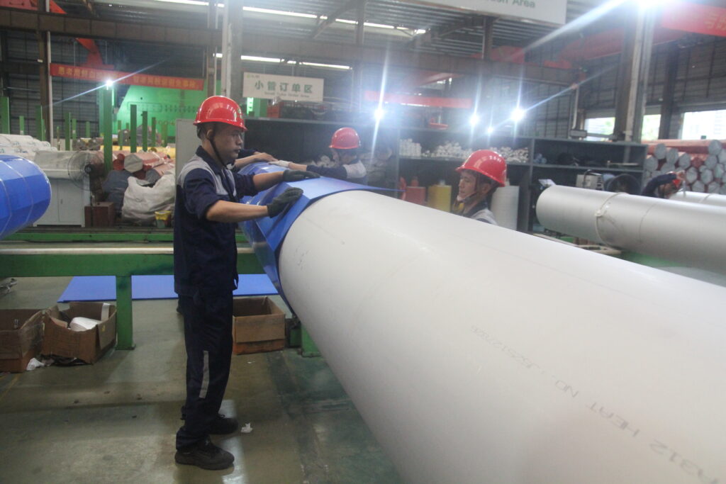 Schedule 40 stainless steel pipes manufactured by Ganyeah Group